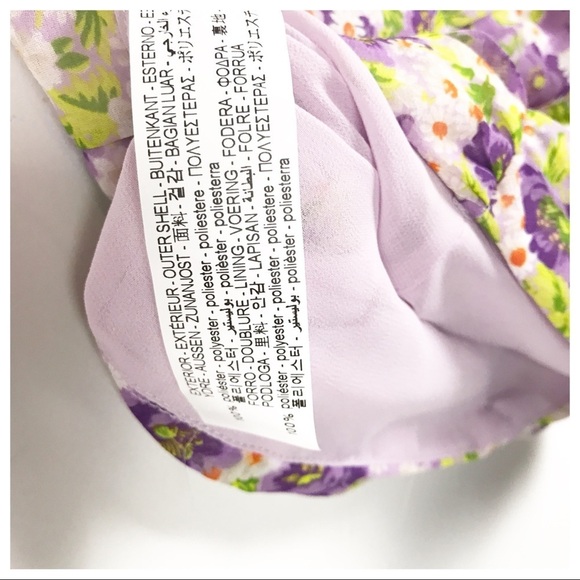 NWT Zara Bloggers Favorite Floral Ruched Spaghetti Strap Tank Top Size Small - Picture 15 of 16